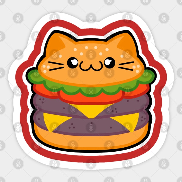 PurrBurger Sticker by InkyMcStapleface